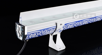 光亞展特輯，光臣照明青花瓷主題新款LED大功率洗墻燈