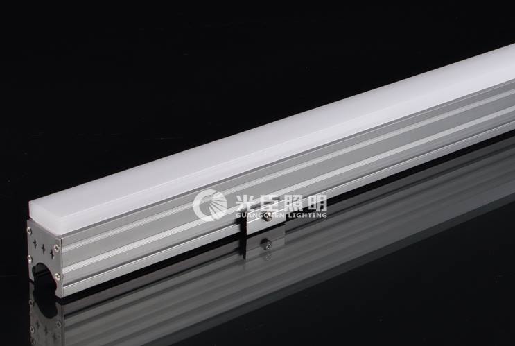 新品，光臣照明實(shí)心亞克力LED鋁材線條燈