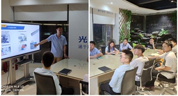 光臣企業(yè)內(nèi)部多元化產(chǎn)品培訓(xùn)，只為更好的服務(wù)客戶(hù)